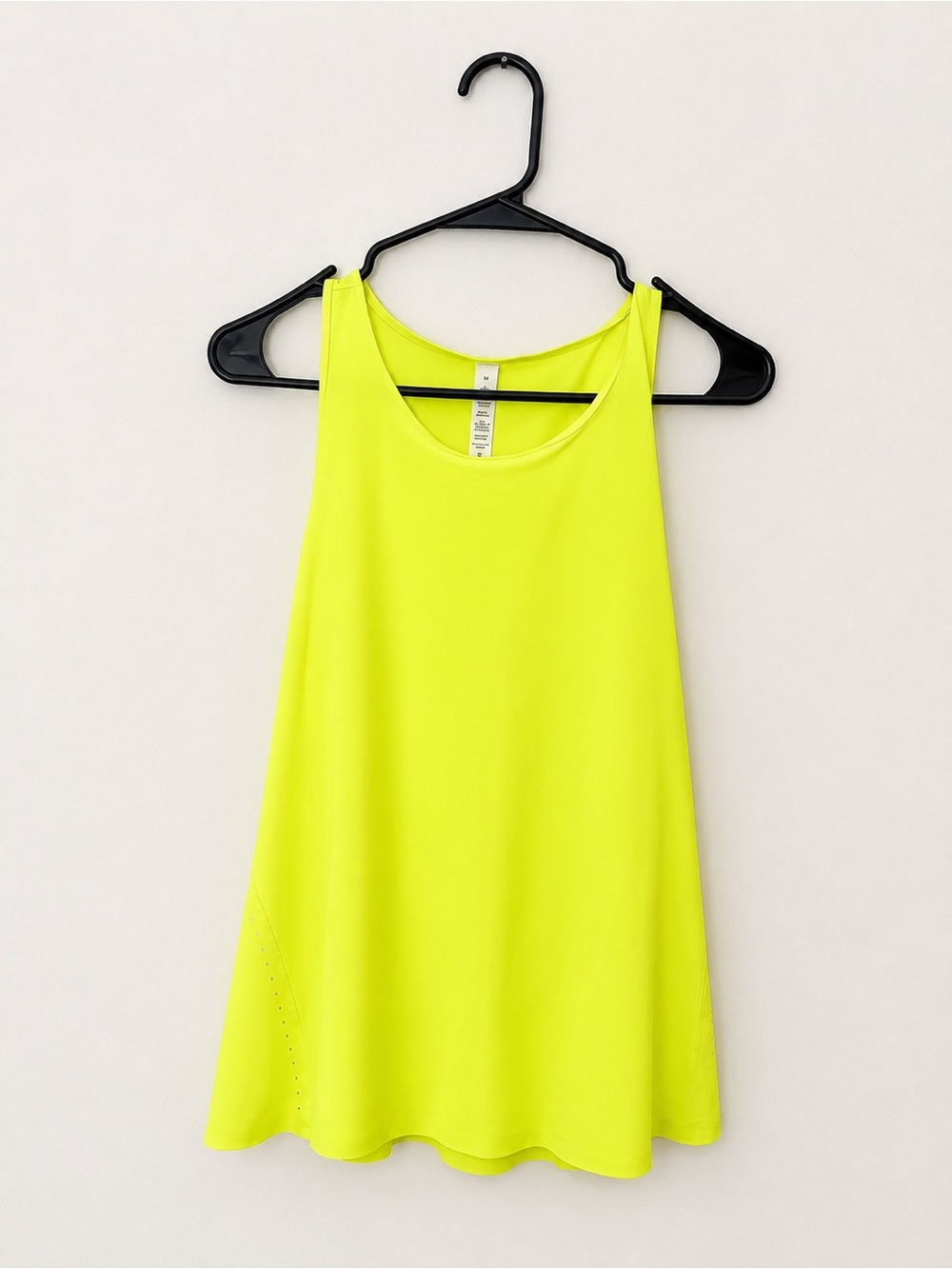 lululemon athletica Neon Yellow Sleeveless Training Tank